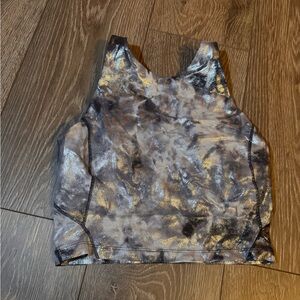 lululemon athletica Black and Gray Tank Top